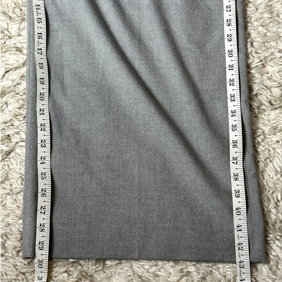 Banana Republic Wide Leg Women Size 16 Gray High Waist Career Office Dress Pants - Picture 5 of 11